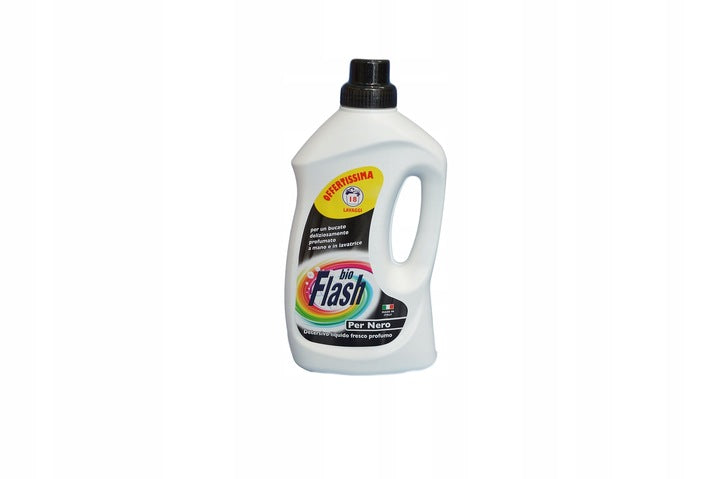 Bio Flash Nero washing liquid for black fabrics 1L Brand Bio Flash