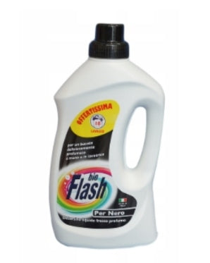 Bio Flash Nero washing liquid for black fabrics 1L