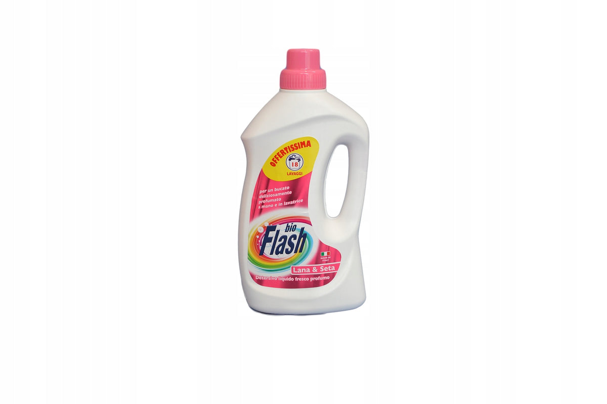 Bio Flash WASHING LIQUID WOOL SILK 1L Brand Bio Flash