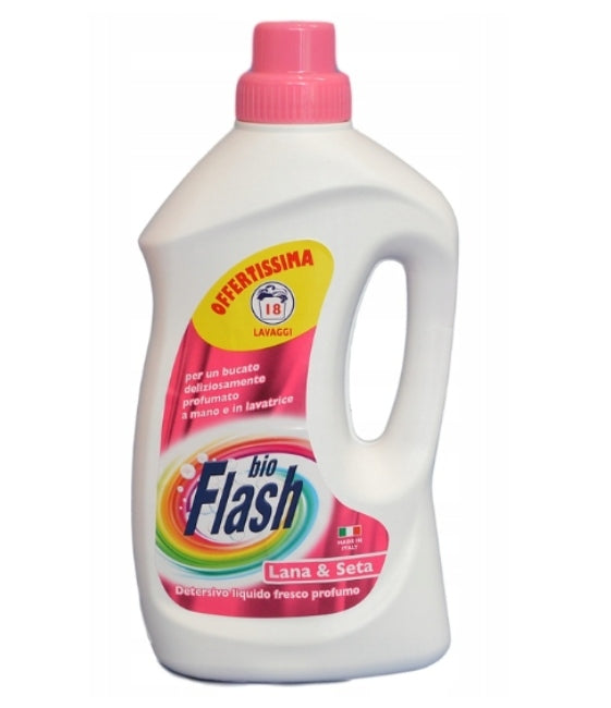 Bio Flash WASHING LIQUID WOOL SILK 1L