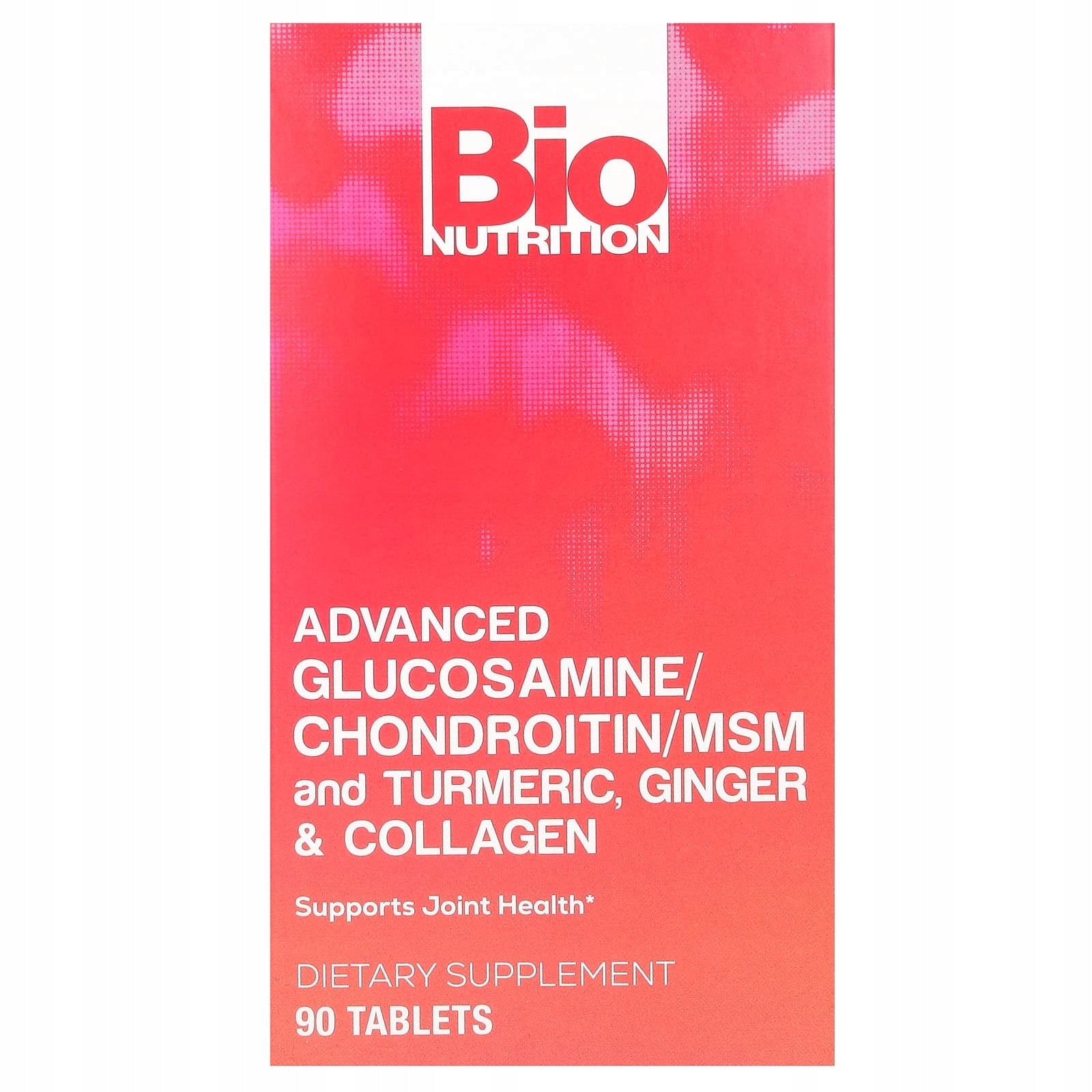 Bio Nutrition, Advanced glucosamine/chondroitin/MSM and turmeric, ginger and