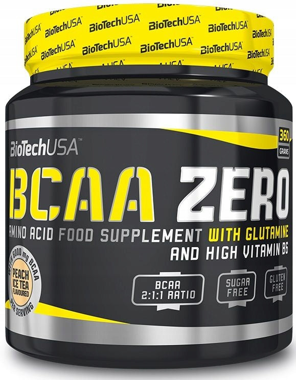 Bio Tech Amino Energy Zero 360g PEACH BCAA ELECTROLYTES Expiration date at least six months from the date of purchase