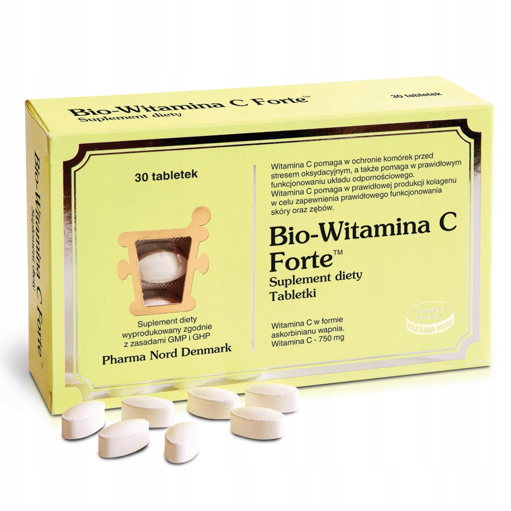 Bio-Vitamin C Forte Dietary supplement Pharma Nord tablets 30 pcs. Brand Pharma Nord