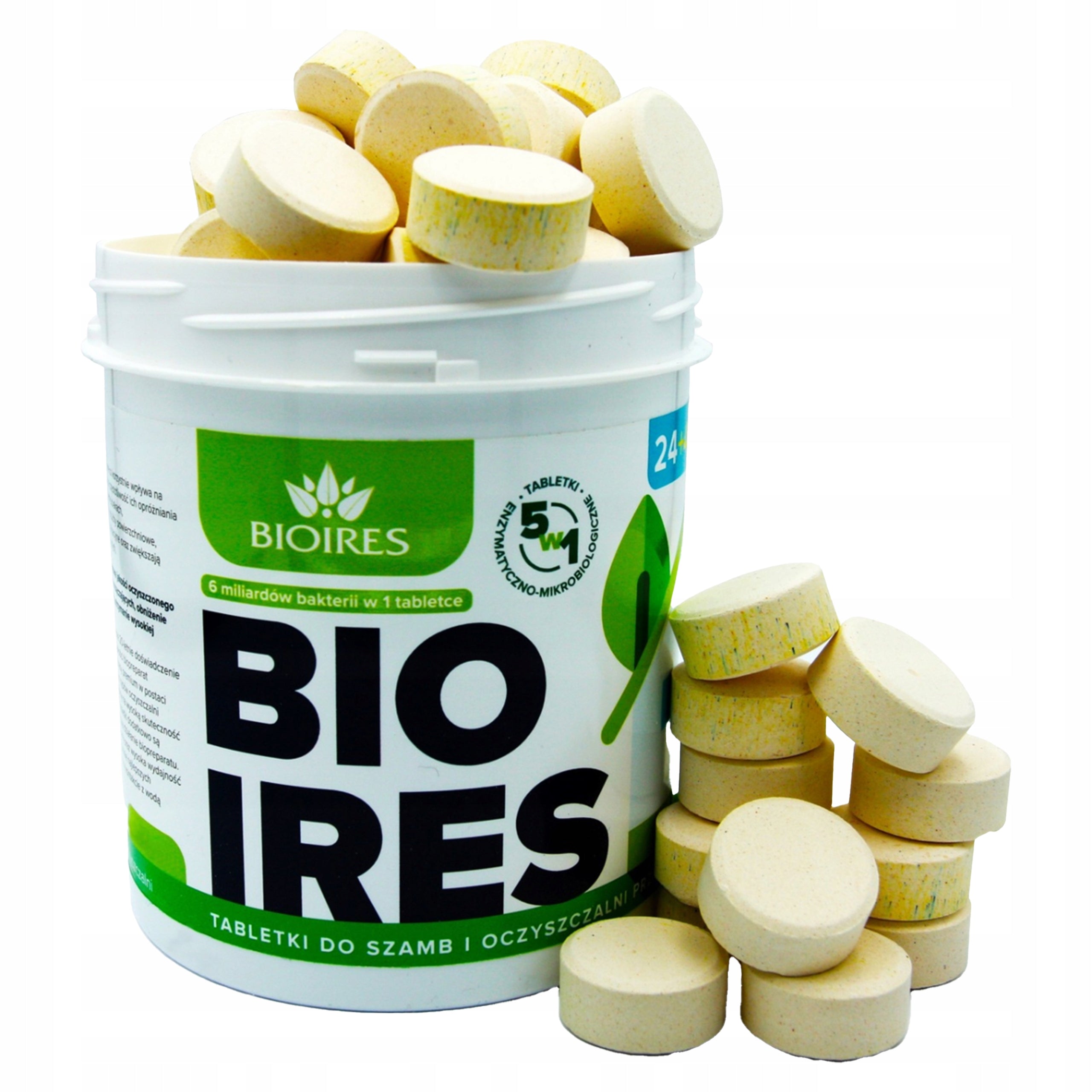 Bio tablets bacteria for septic tank treatment plant stock for a year strong preparation EAN (GTIN) 5905279345515