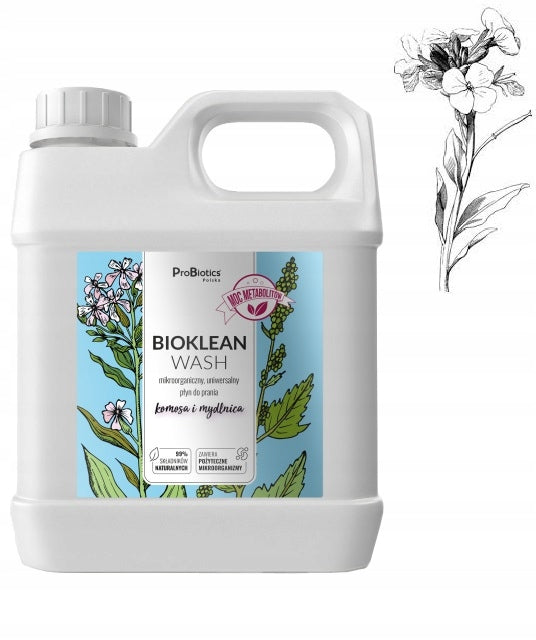 BioKlean Wash Microorganic Washing Liquid with Plant Extracts 2l