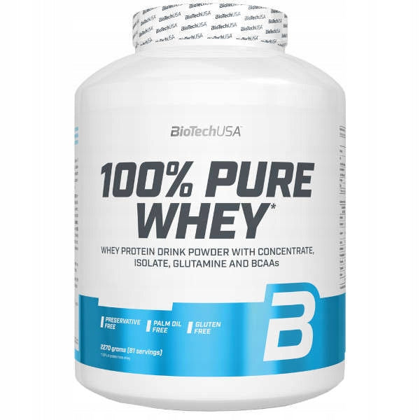BioTech 100% Pure Whey 2000 g Peanut Butter Chocolate Brand BioTechUSA