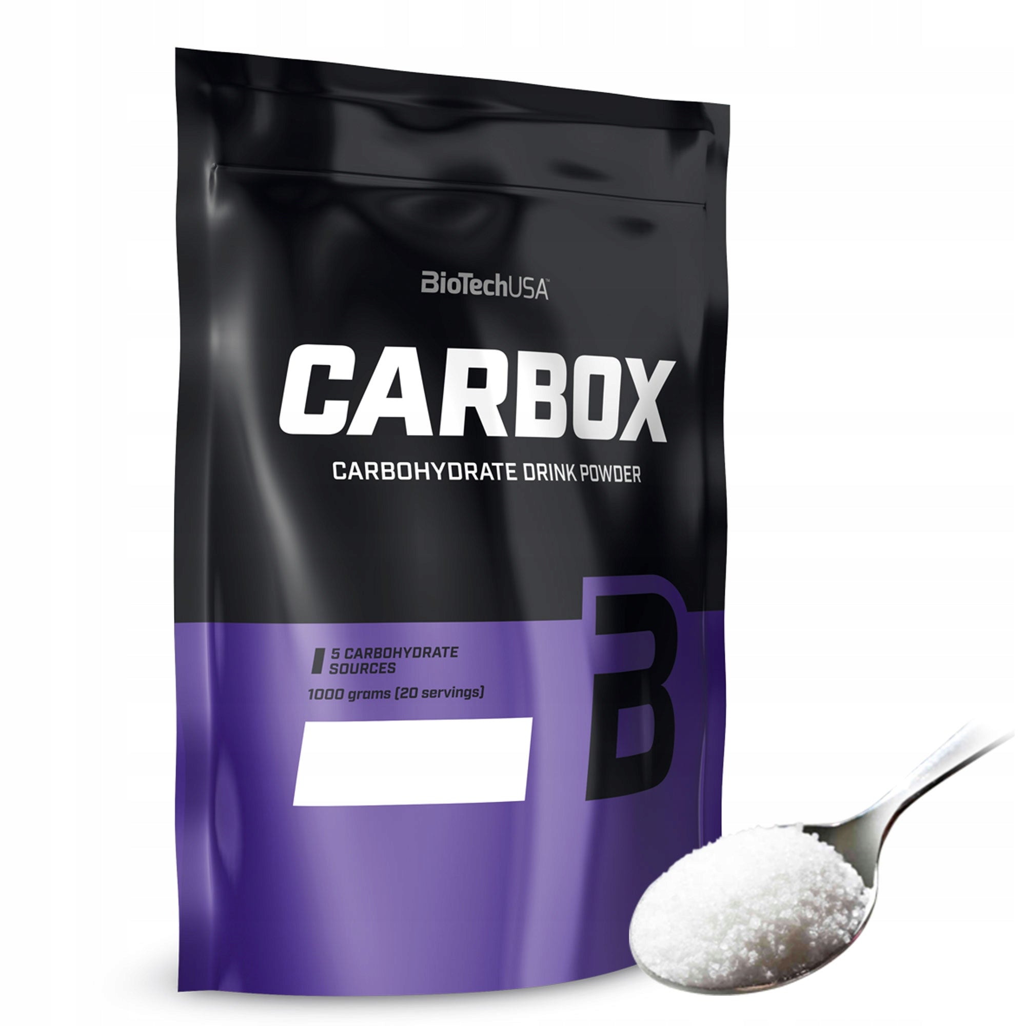 BioTech Carbox Carbo carbohydrates 1kg Natural Expiration date not specified
