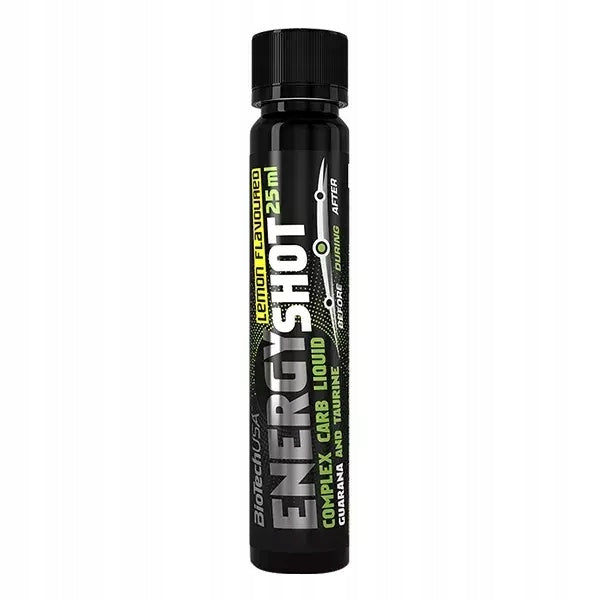 BioTech Energy shot 25ml STIMULATED ENERGY CONCENTRATION Lemon