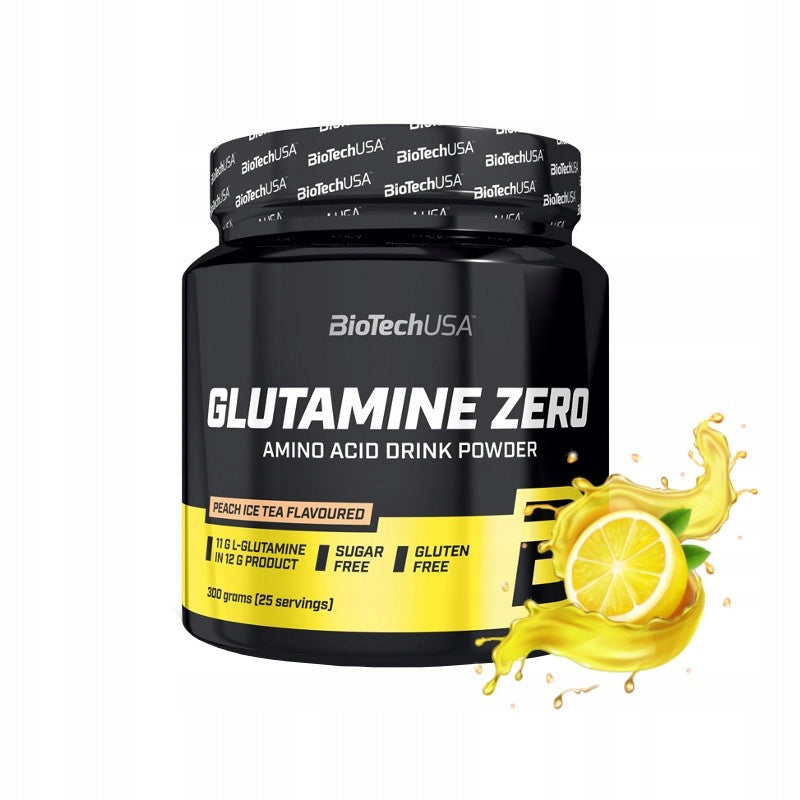 BioTech Glutamine Zero Amino Acids 300g Lemon