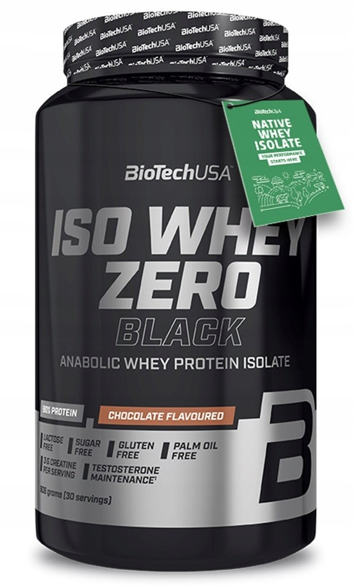 BioTech Iso Whey Zero Black Protein 908g Chocolate