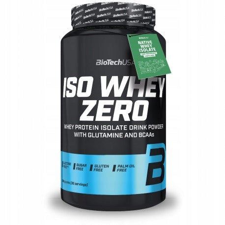 BioTech Iso Whey Zero Protein 908g Black Biscuit EAN (GTIN) 5999076239412