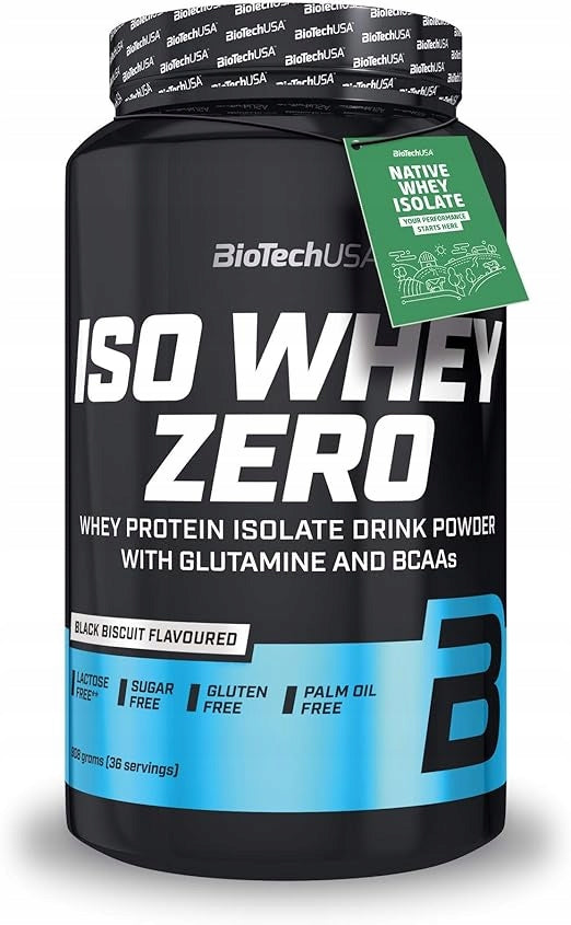 BioTech Iso Whey Zero Protein 908g Black Biscuit