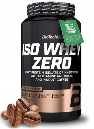 BioTech Iso Whey Zero Protein 908g Caffe Latte