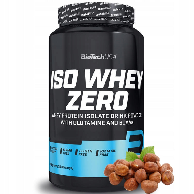 BioTech Iso Whey Zero Protein 908g Hazelnut
