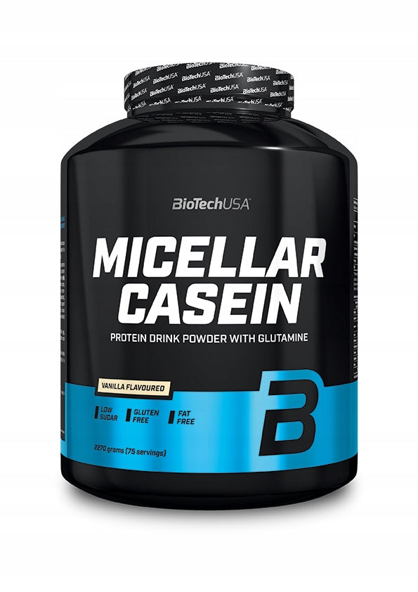BioTech Micellar Casein 2270g Vanilla Casein Micellar Casein Protein