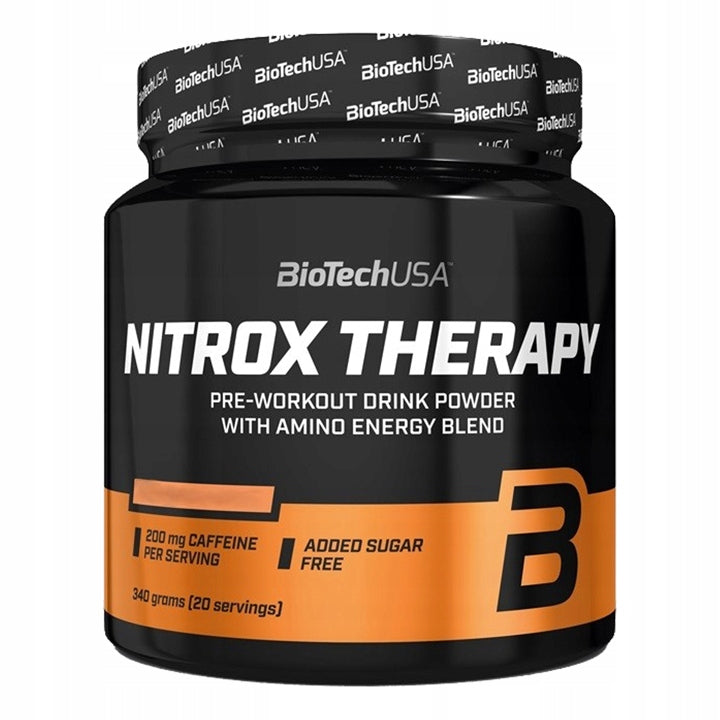 BioTech Nitrox Therapy 340g Grape flavor grape Packaging status original