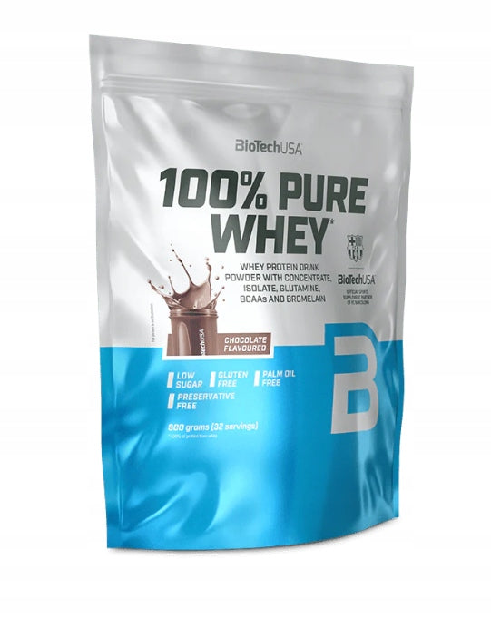 BioTech USA 100% Pure Whey 900 g chocolate Expiration date at least 3 months from the date of purchase