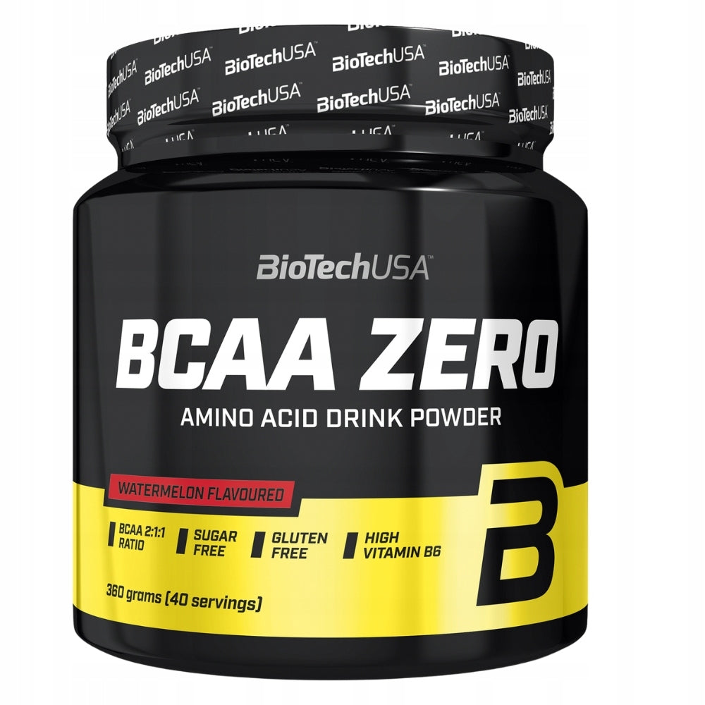 BioTech USA BCAA ZERO 360 g amino acids amino watermelon flavour