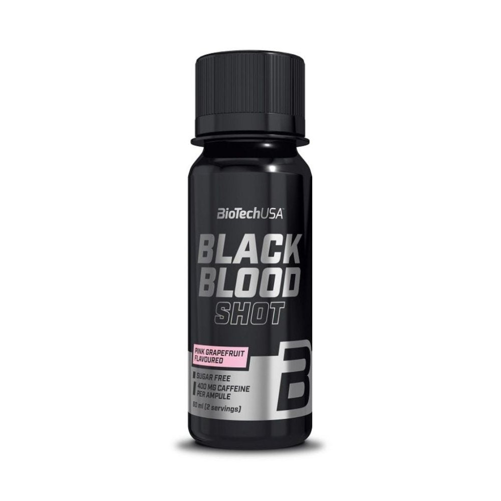 BioTech USA Black Blood Shot 60ml Grapefruit Flavour Expiration date not specified