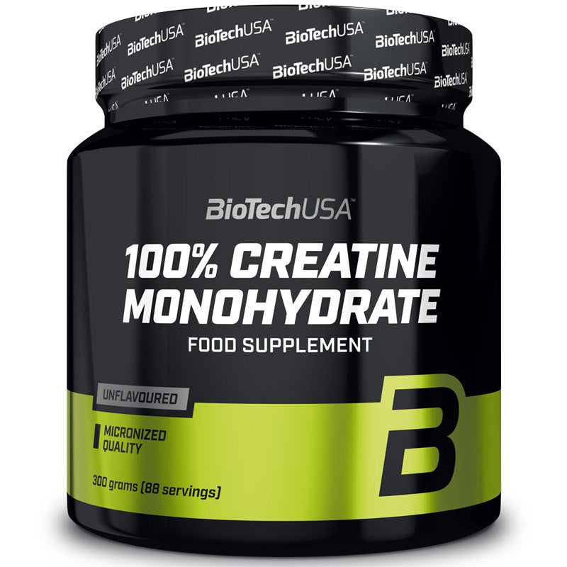 BioTech USA CREATINE MONOHYDRATE 300g Creatine STRENGTH creatine monohydrate