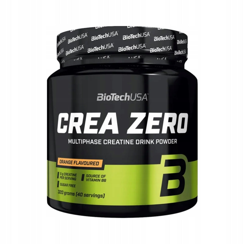 BioTech USA Crea Zero Creatine BCAA 320g Orange Brand BioTechUSA