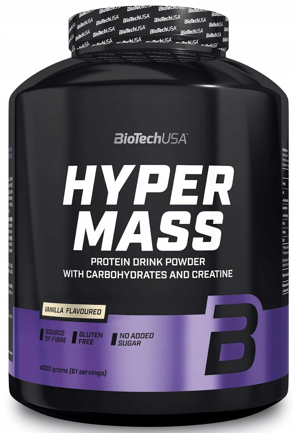 BioTech USA Hyper Mass gainer protein WPC creatine 2,27kg Vanilla