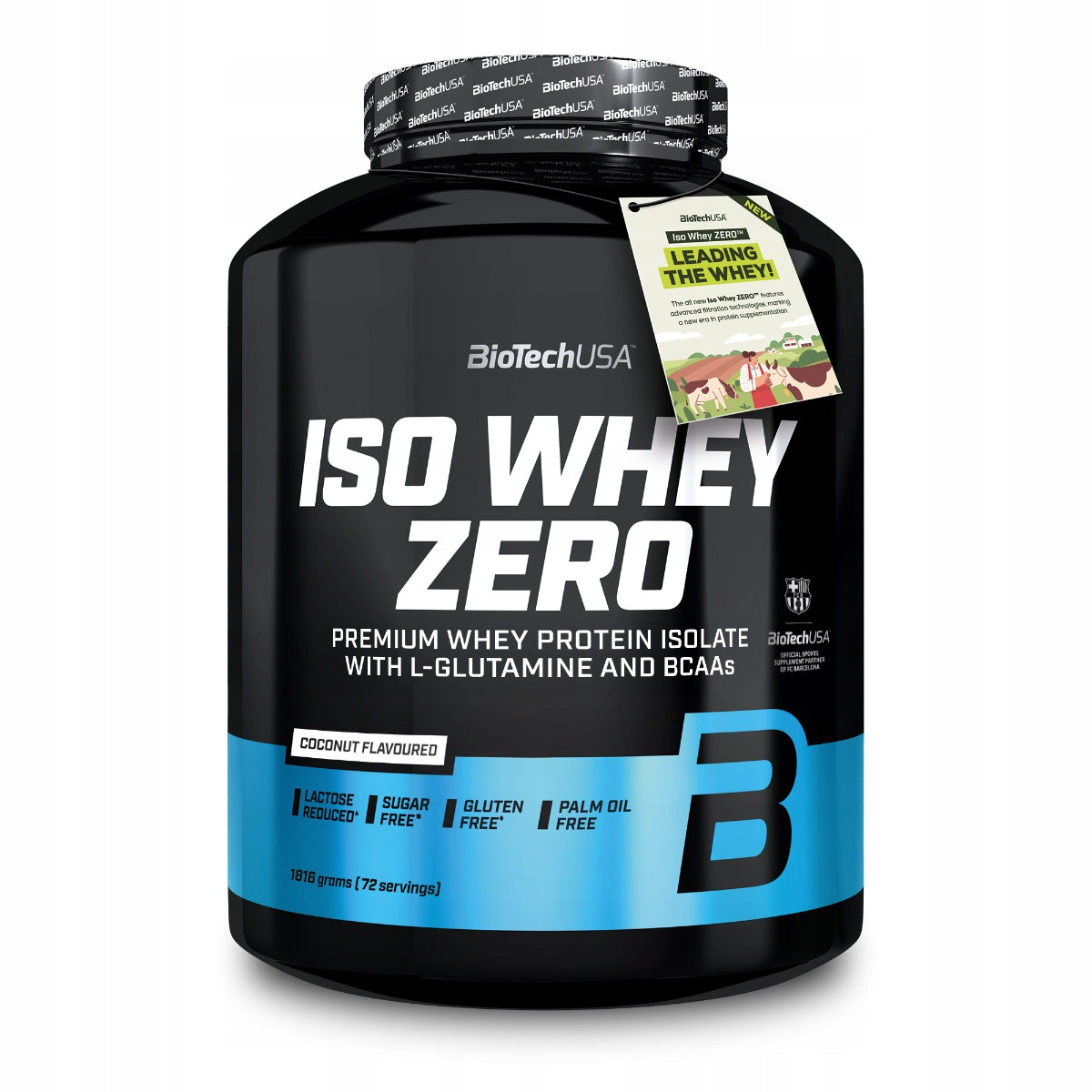 BioTech USA Iso Whey 1816g lactose reduced coconut flavoured
