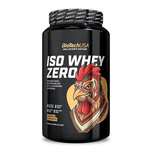 BioTech USA Iso Whey Zero 908g LIMITED taste churros cinnamon cake