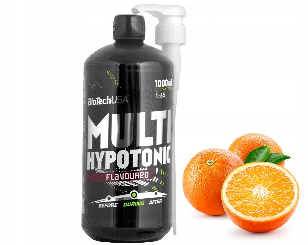 BioTech USA Multi Hypotonic 1000 ml Hypotonic Concentrate 1:65 Orange