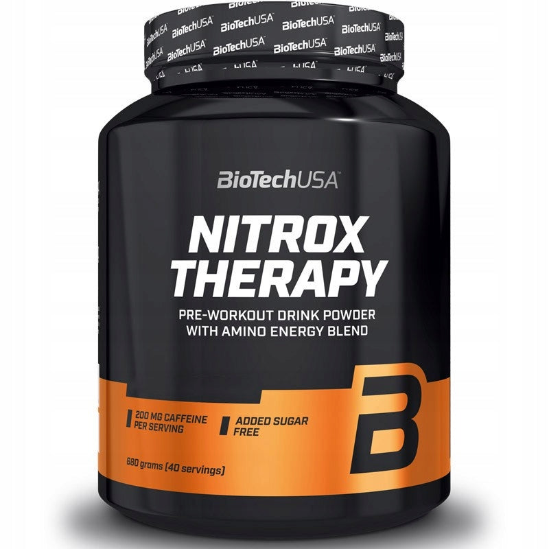 BioTech USA Nitrox Therapy pre-workout 680g Peach
