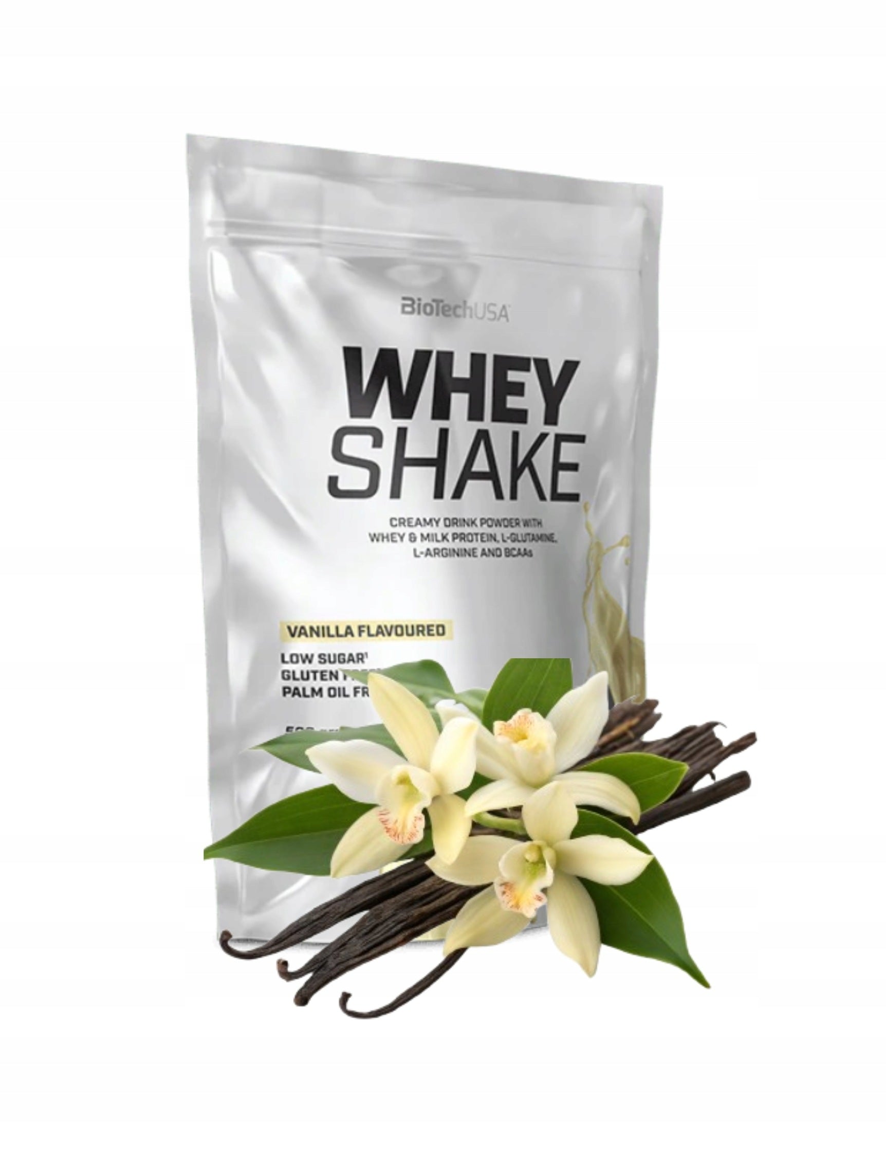 BioTech Whey Shake 500 g Vanilla Regeneration Muscle Mass Endurance