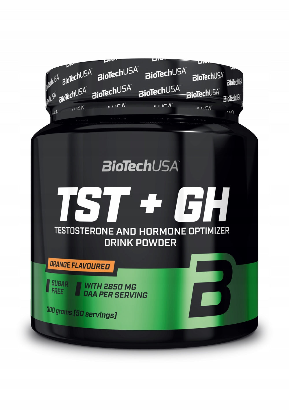 BioTechUSA TST + GH 300g Orange - Testosterone Booster & Growth Hormone Optimizer