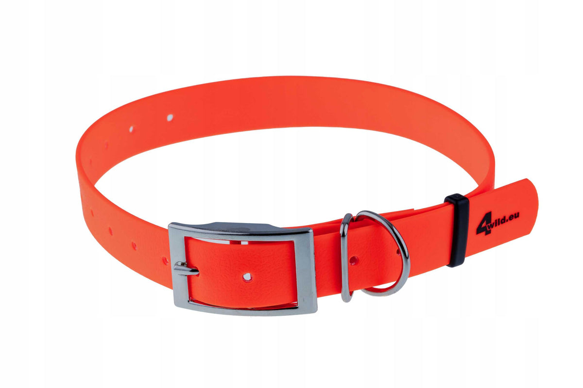 BioThane collar for GARMIN locator - orange garmin collar