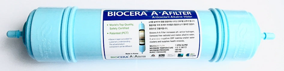 Biocera AA - effective ionizing cartridge set