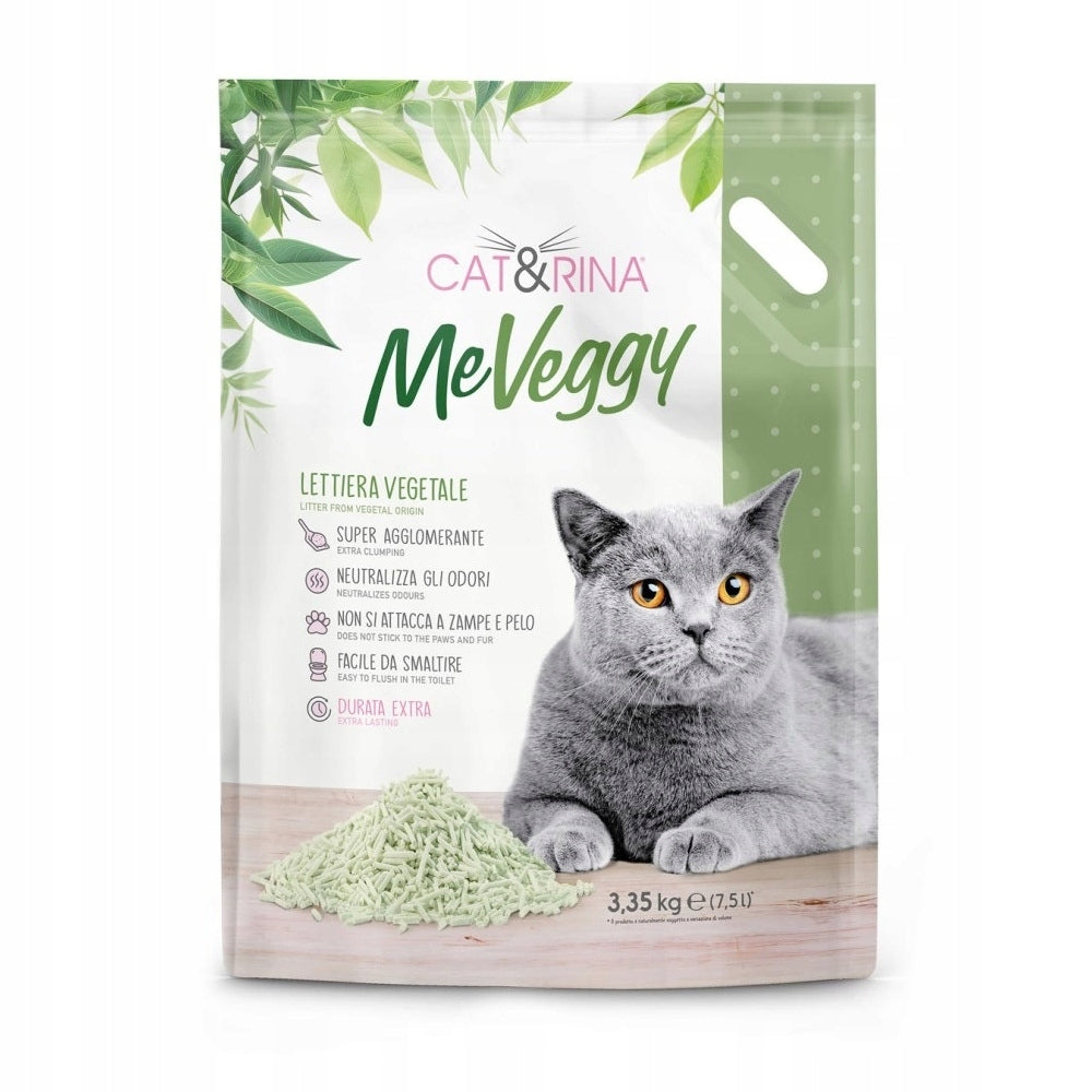 Biodegradable natural tofu litter effective for cats 7,5 L Volume 7.5 l