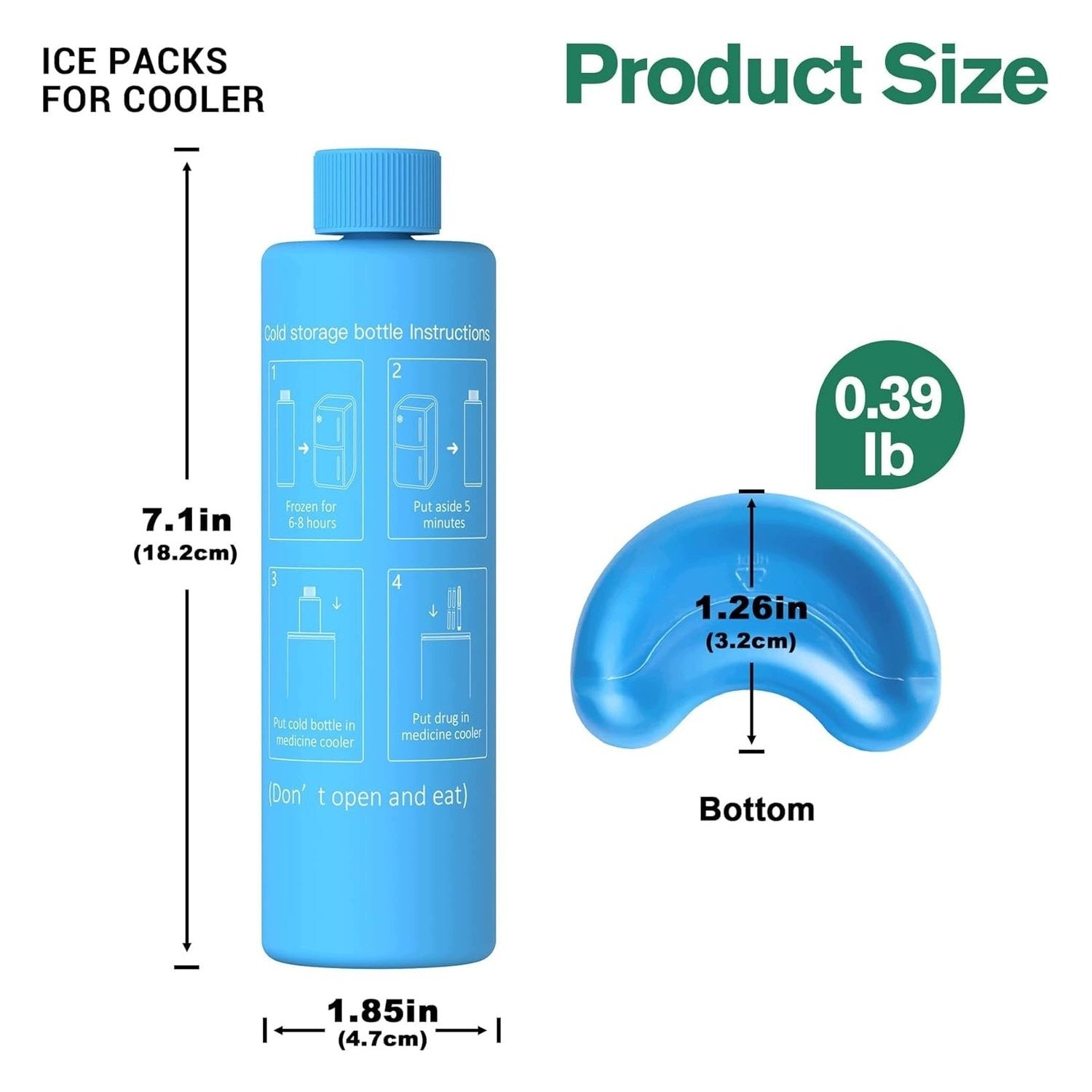 Biogel for Insulin Bag - Ideal for Medical Applications Medical device type accessories for a medical device or a product without an intended medical purpose