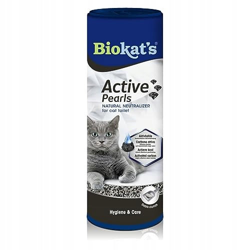 Biokat's Active Pearls cat litter additive activated carbon 700ml Manufacturer code 605180