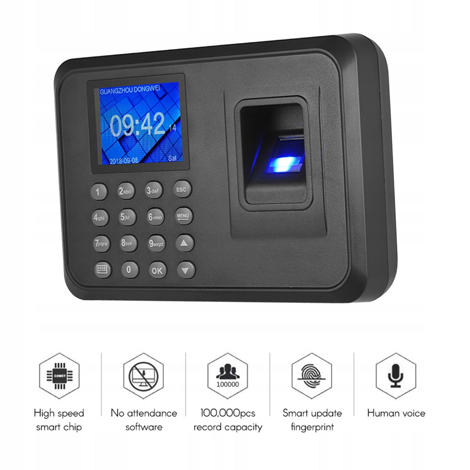 Biometric Fingerprint Password Presence Machine Mania Multi Language I0 Brand no brand