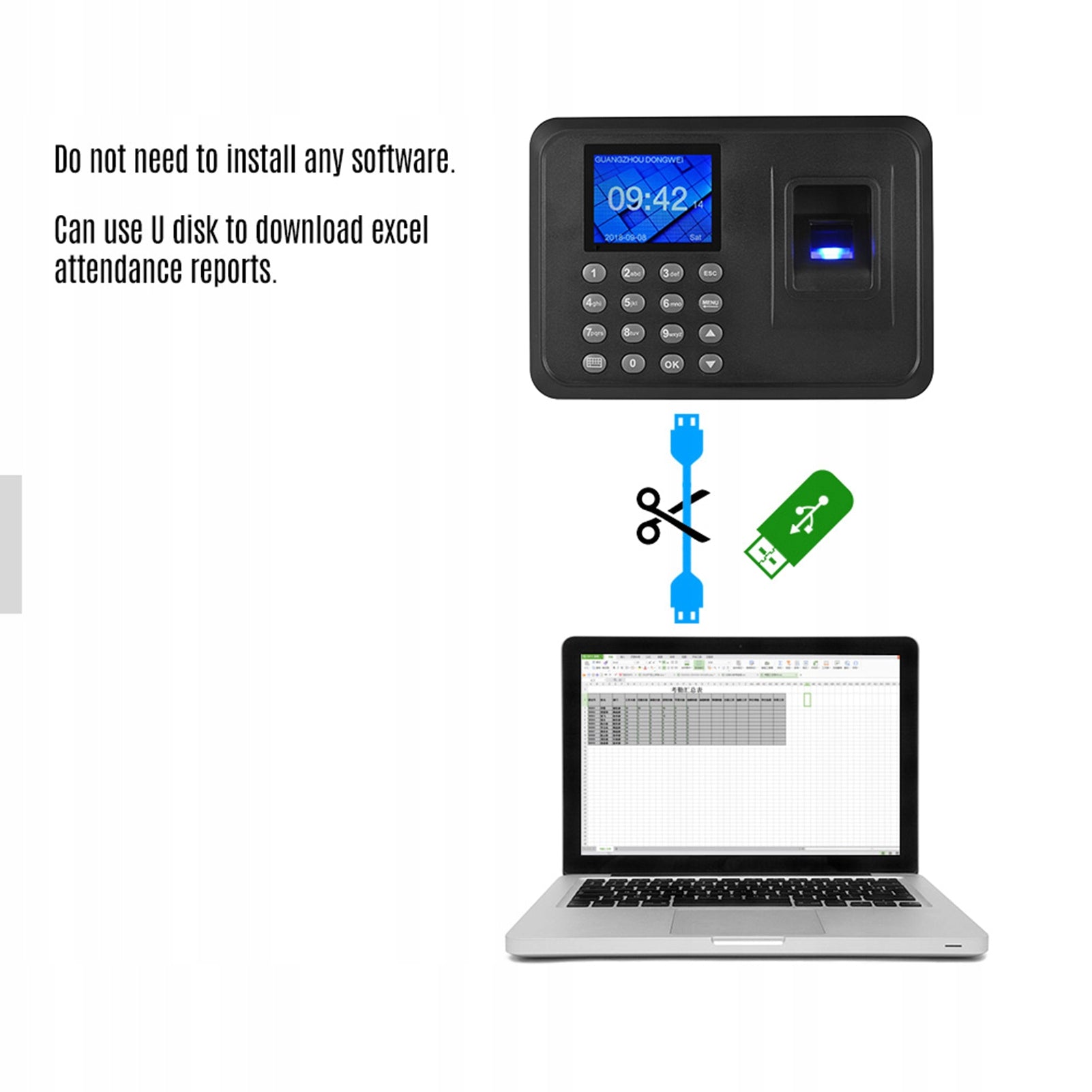 Biometric Fingerprint Password Presence Machine Mania Multi Language I0 Printing technology other
