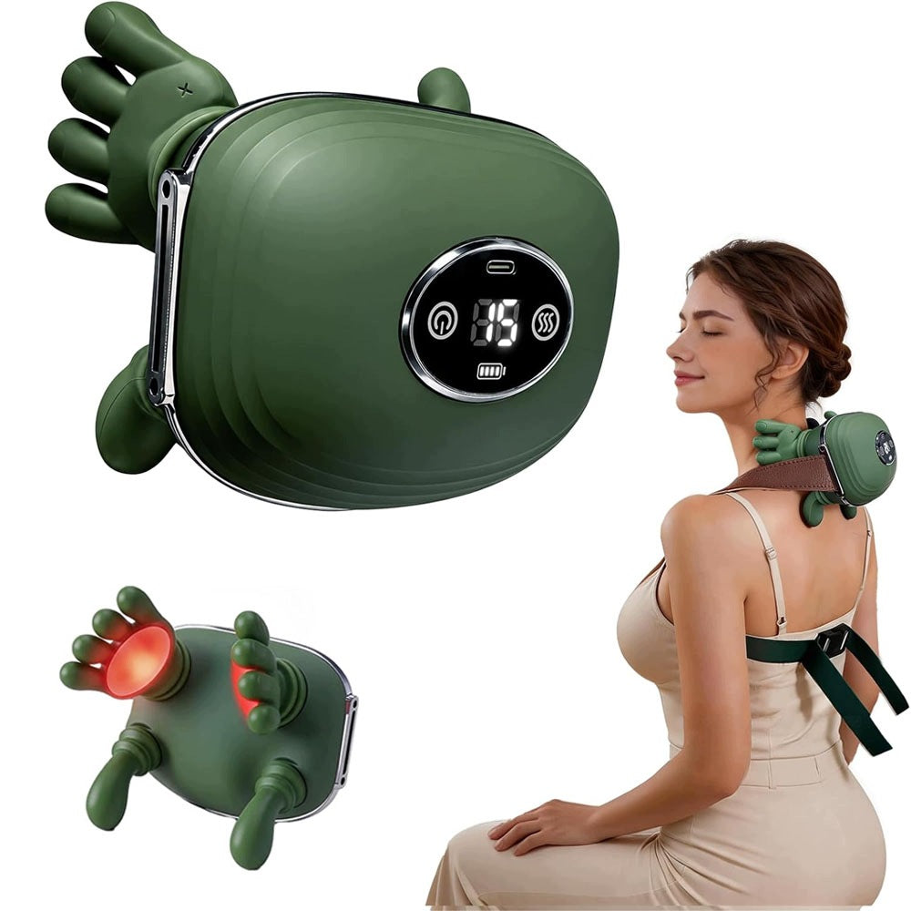 Bionic 4D Paw Massager for Neck, Shoulders, Calves - Heated Massager