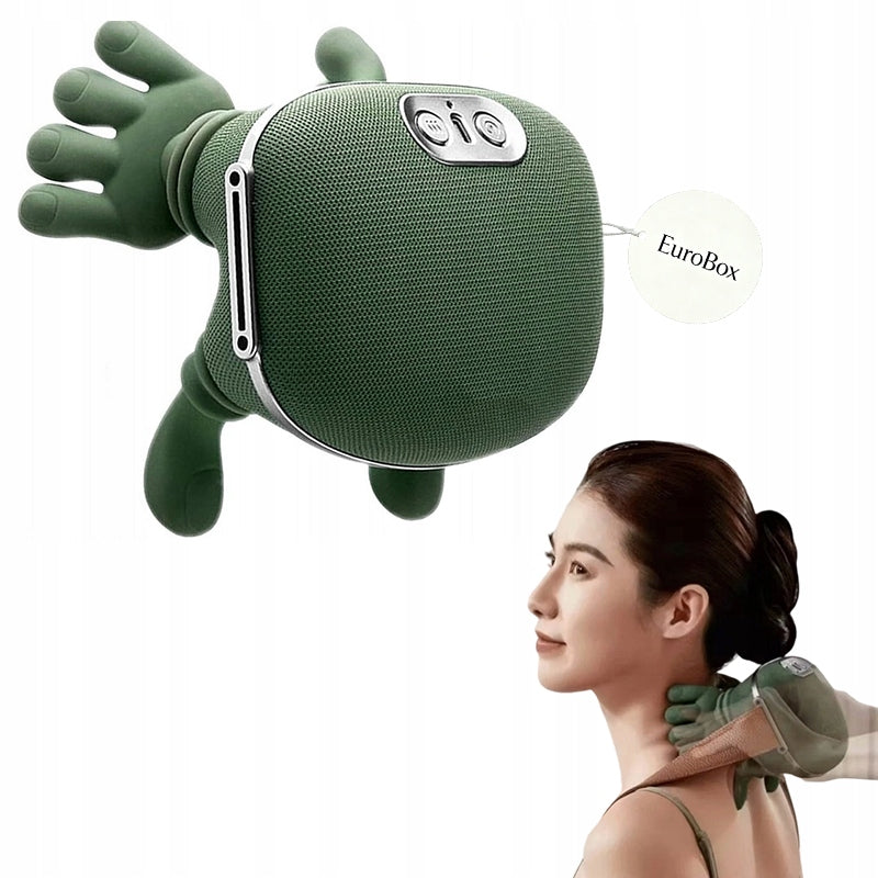 Bionic Neck and Shoulder Massager Heated Back Massager Electric USB