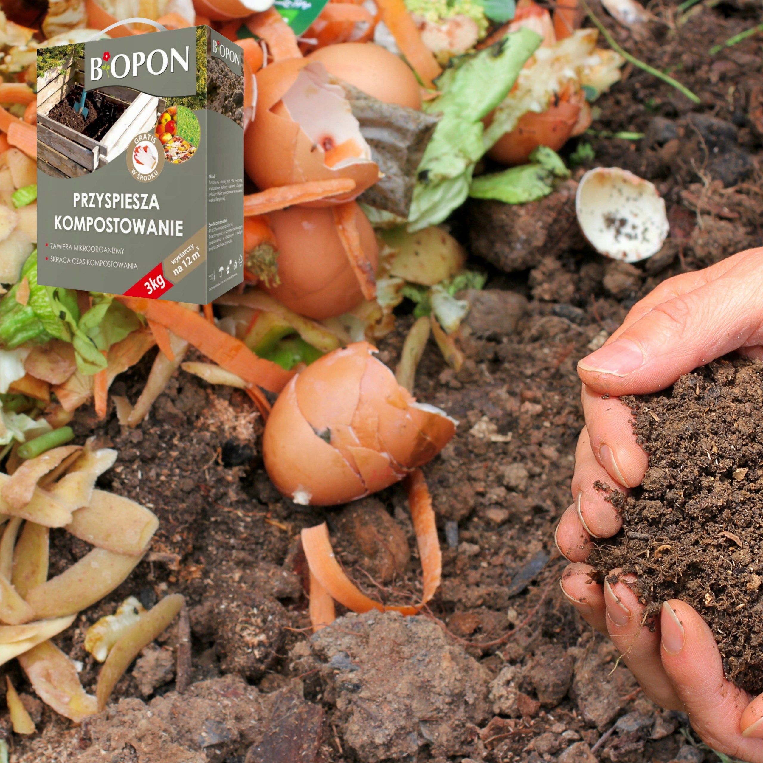 Biopon 3kg Organic Leftover Composting Accelerator Manufacturer code 1242