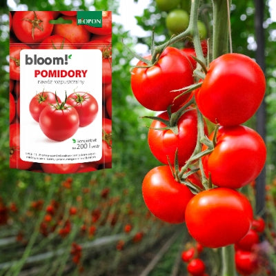 Biopon Bloom! Soluble Fertilizer For Tomatoes 200g Concentrate Per 200l Water Product weight with unit packaging 0.22 kg