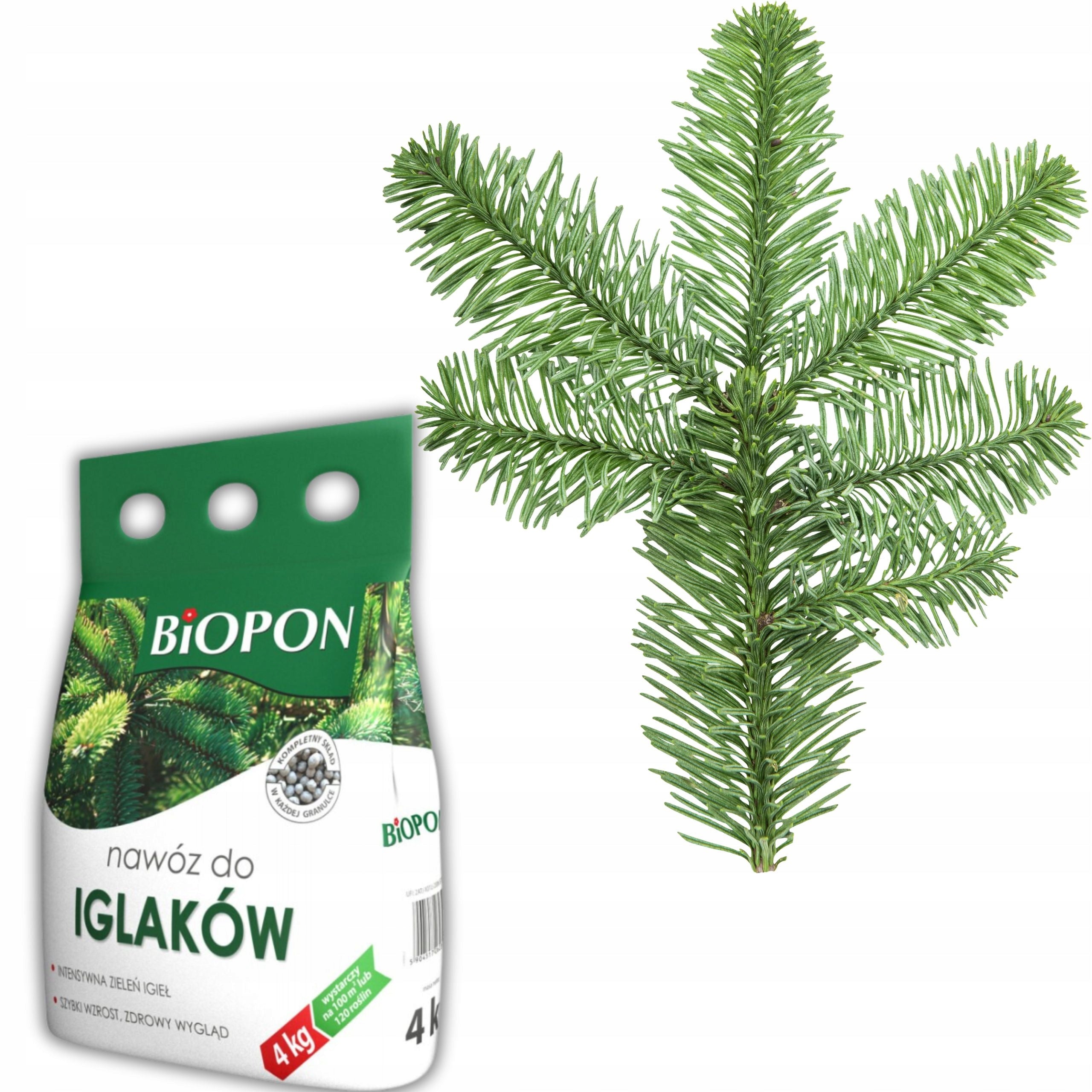 Biopon Conifers Fertilizer Granules Efficient Enough For 120 Plants 4kg Packaging status original