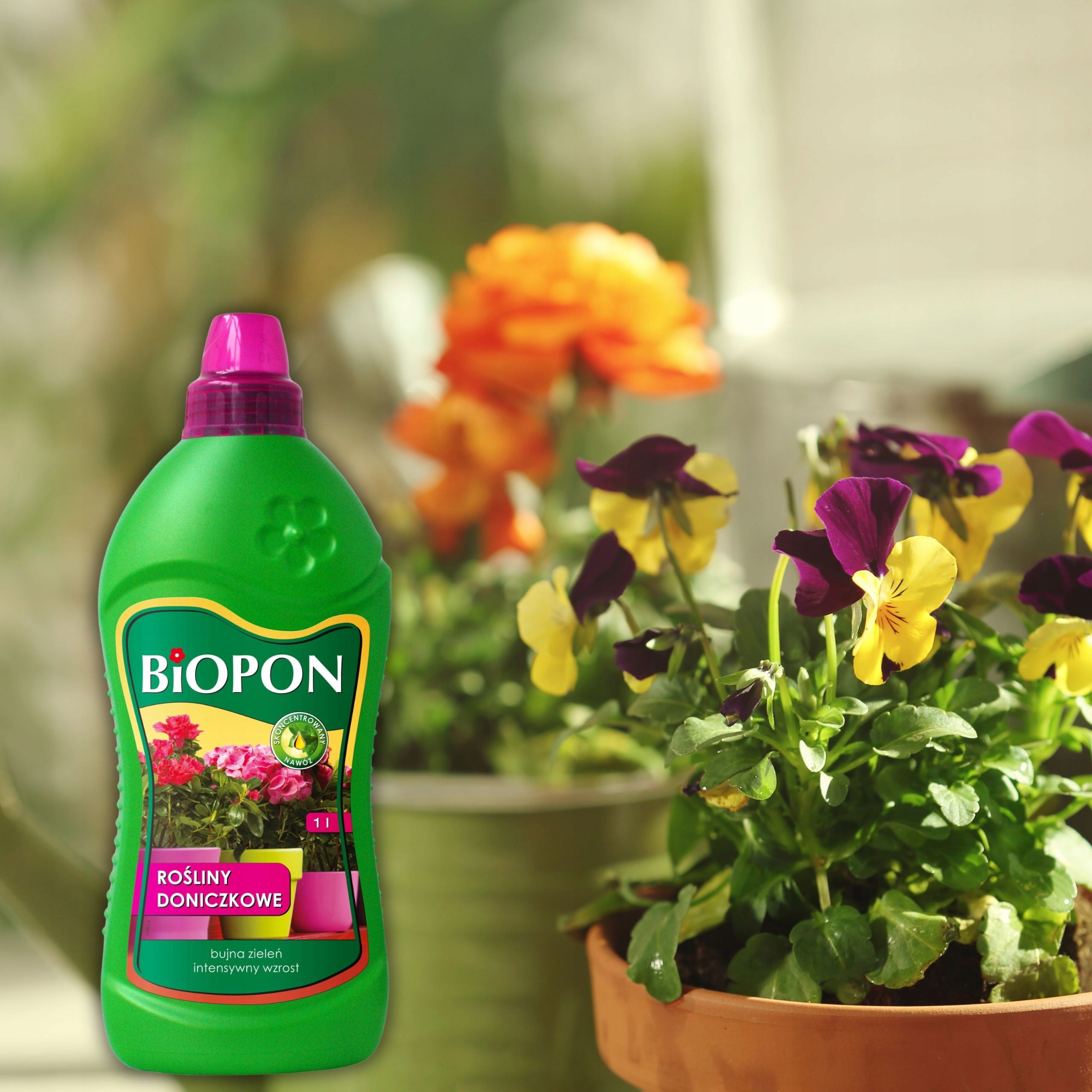 Biopon Fertilizer for Potted Plants Liquid Universal 1 L Lush Green Manufacturer Bros