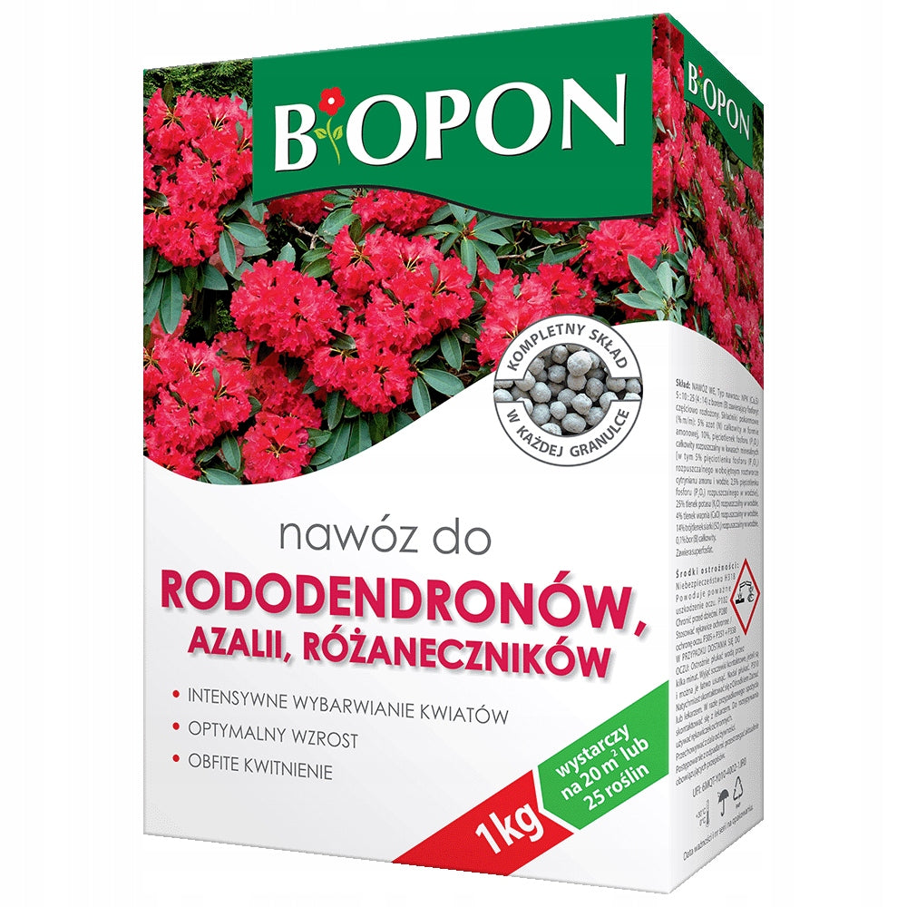 Biopon fertilizer for rhododendrons, azaleas and rhododendrons 1kg Bopon