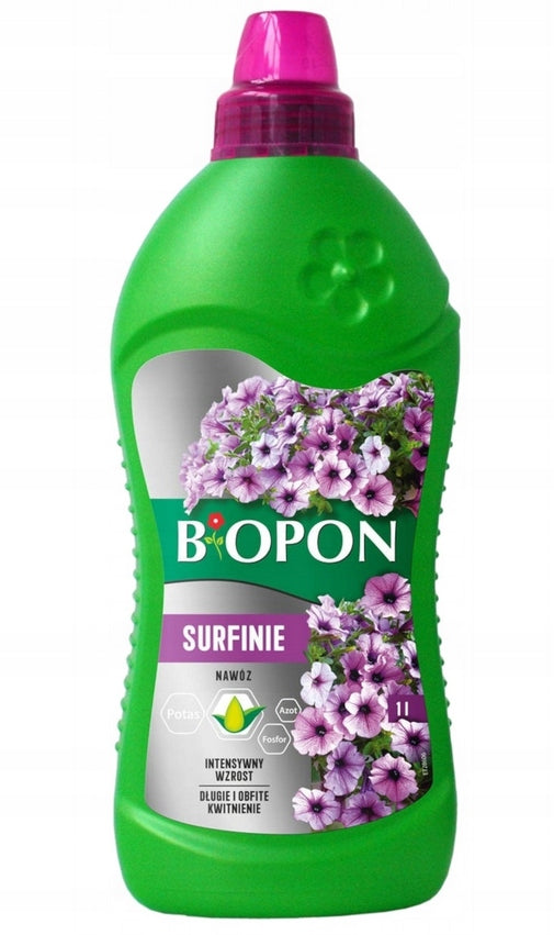Biopon liquid surfinii fertilizer 1L bopon