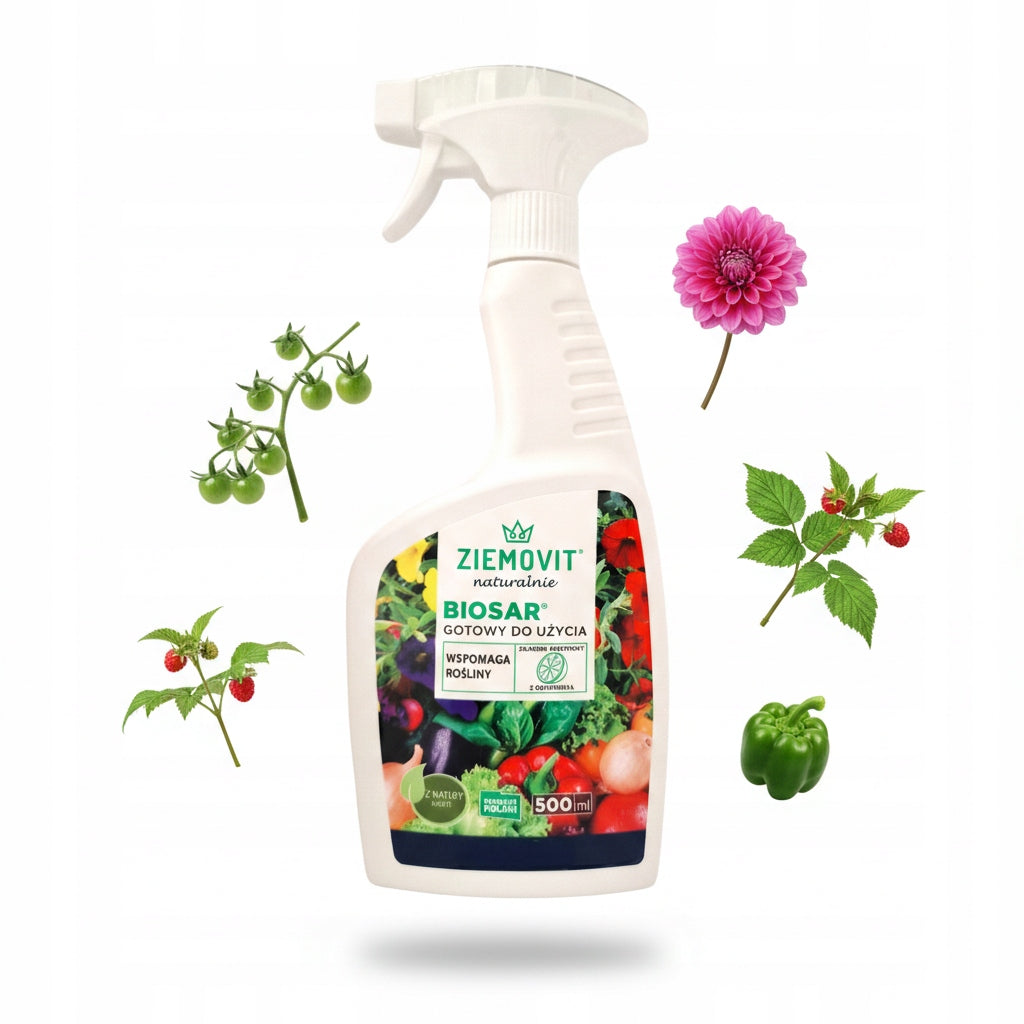 Biosar grapefruit extract ready to use 500ml FREEBIE Biostarter 100g Packaging status original