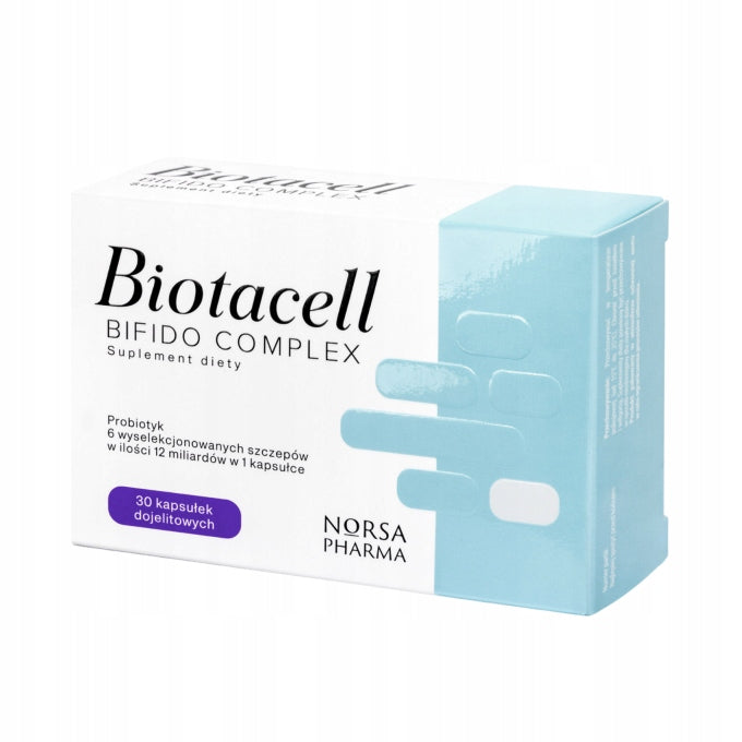 Biotacell Bifido Complex probiotic Norsa Pharma 30 capsules