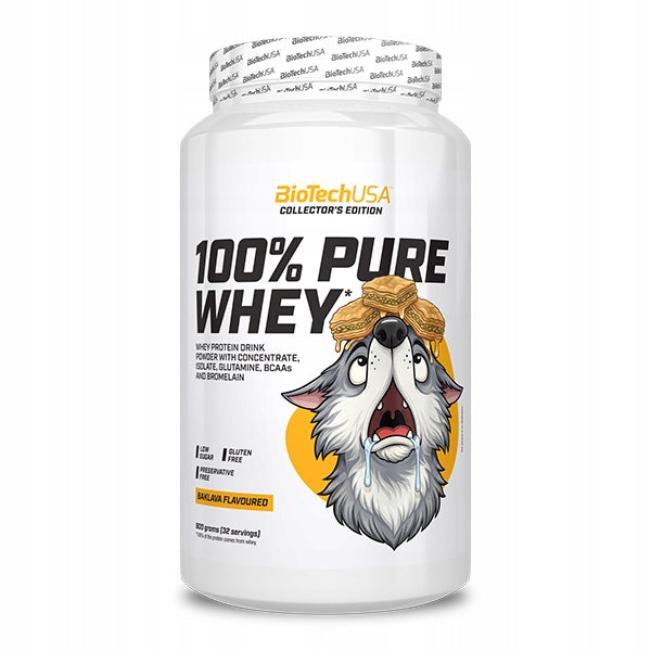 Biotech USA 100% Pure Whey Protein 900g Whey Protein Baklava